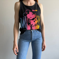 1980s Neon Cotton Mickey, Florida - Tank Top by Sherry's Best