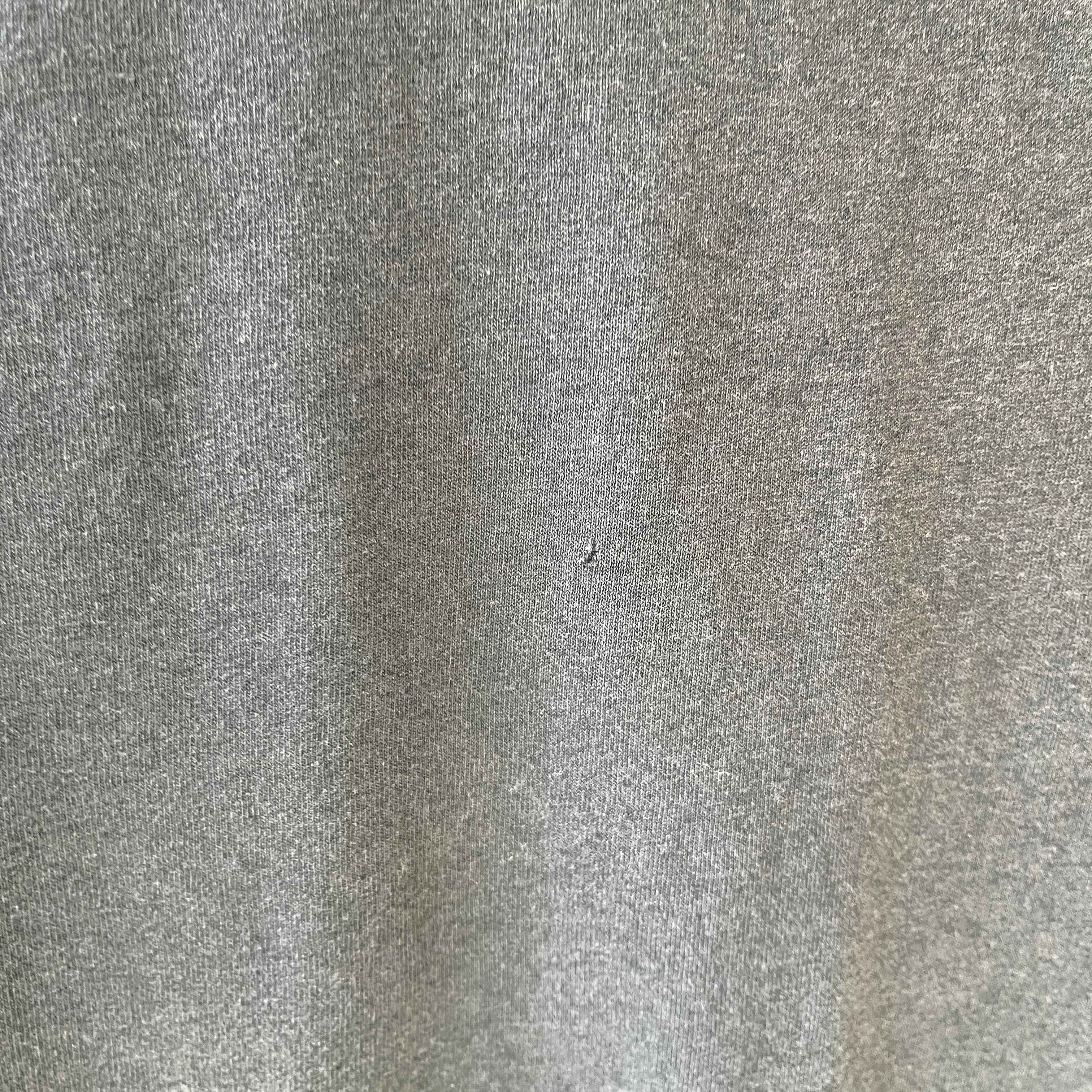 1980s Faded Black Spalding Tank Top