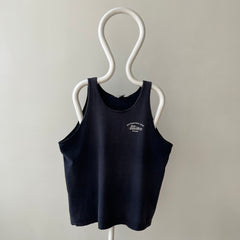 1990s Faded Black Butterfield Stop El Paso, Texas Tank Top