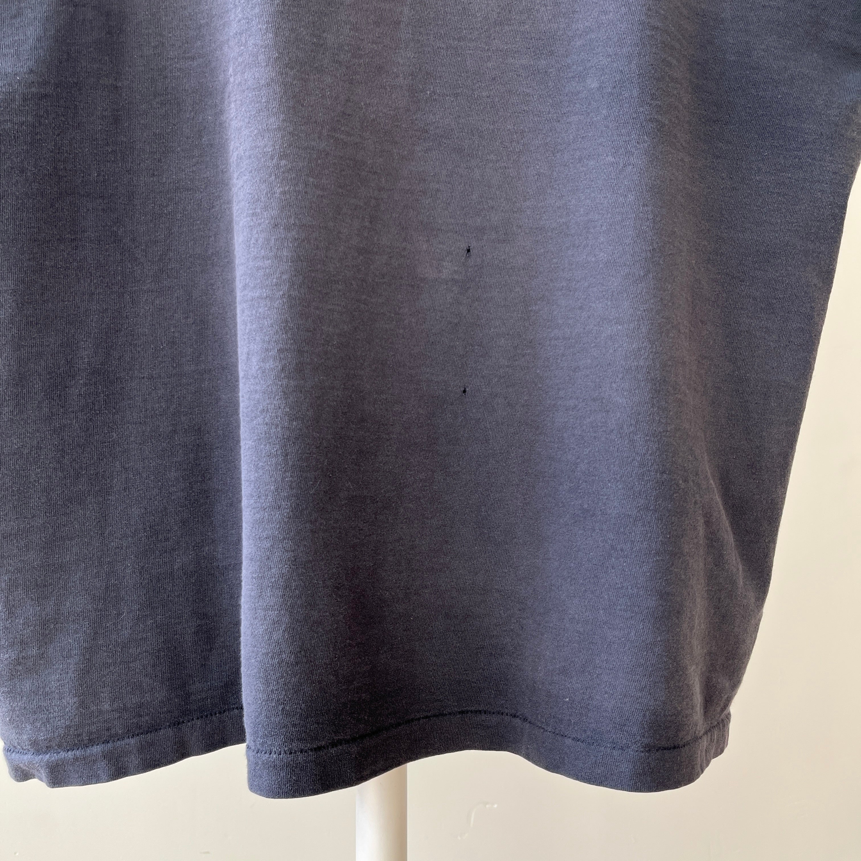 1990s Faded Black Butterfield Stop El Paso, Texas Tank Top