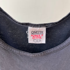 1990s Faded Black Butterfield Stop El Paso, Texas Tank Top