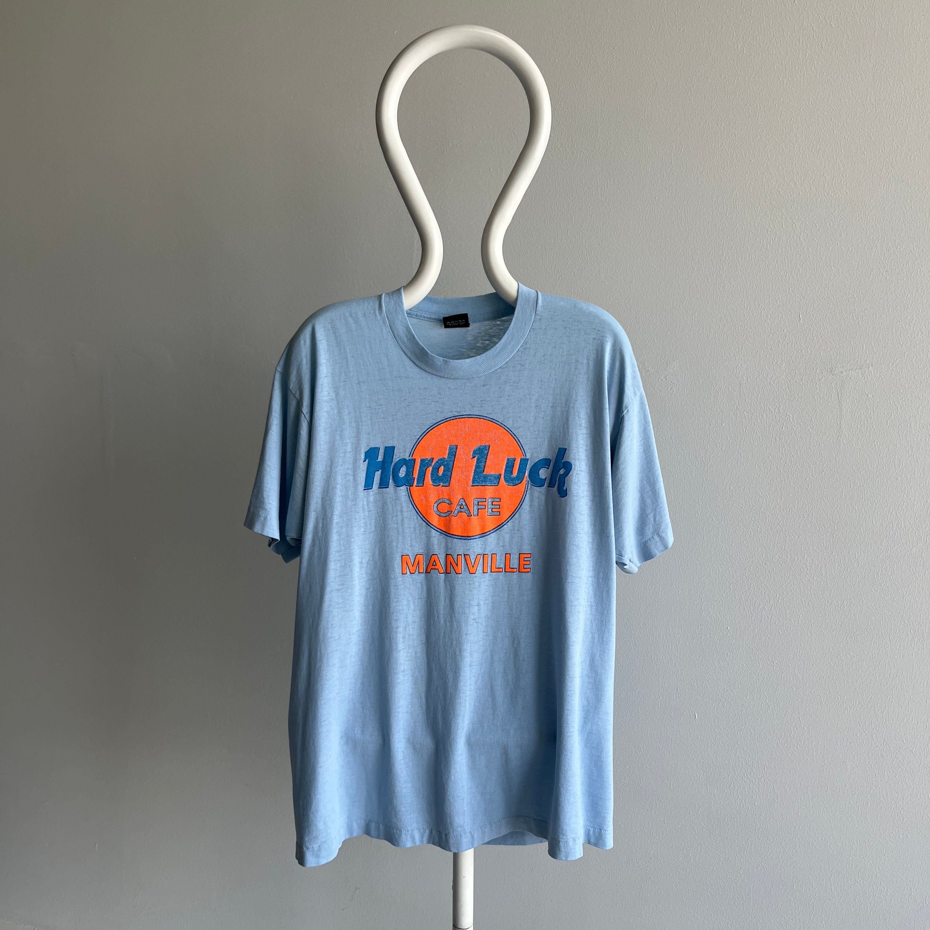 1990s Thinned Out Hard Luck T-Shirt