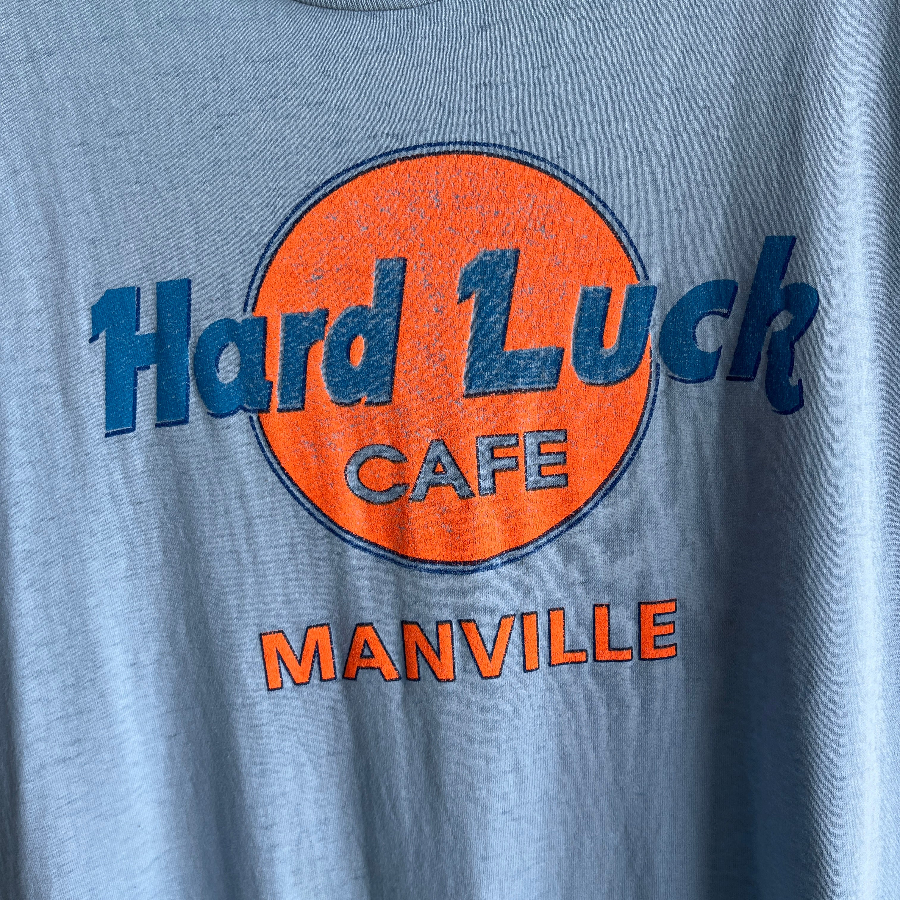 1990s Thinned Out Hard Luck T-Shirt