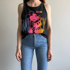 1980s Neon Cotton Mickey, Florida - Tank Top by Sherry's Best