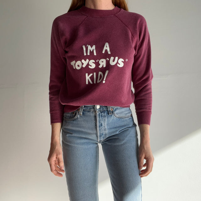 1980s I'm A Toys "R" Us Kid Sweatshirt