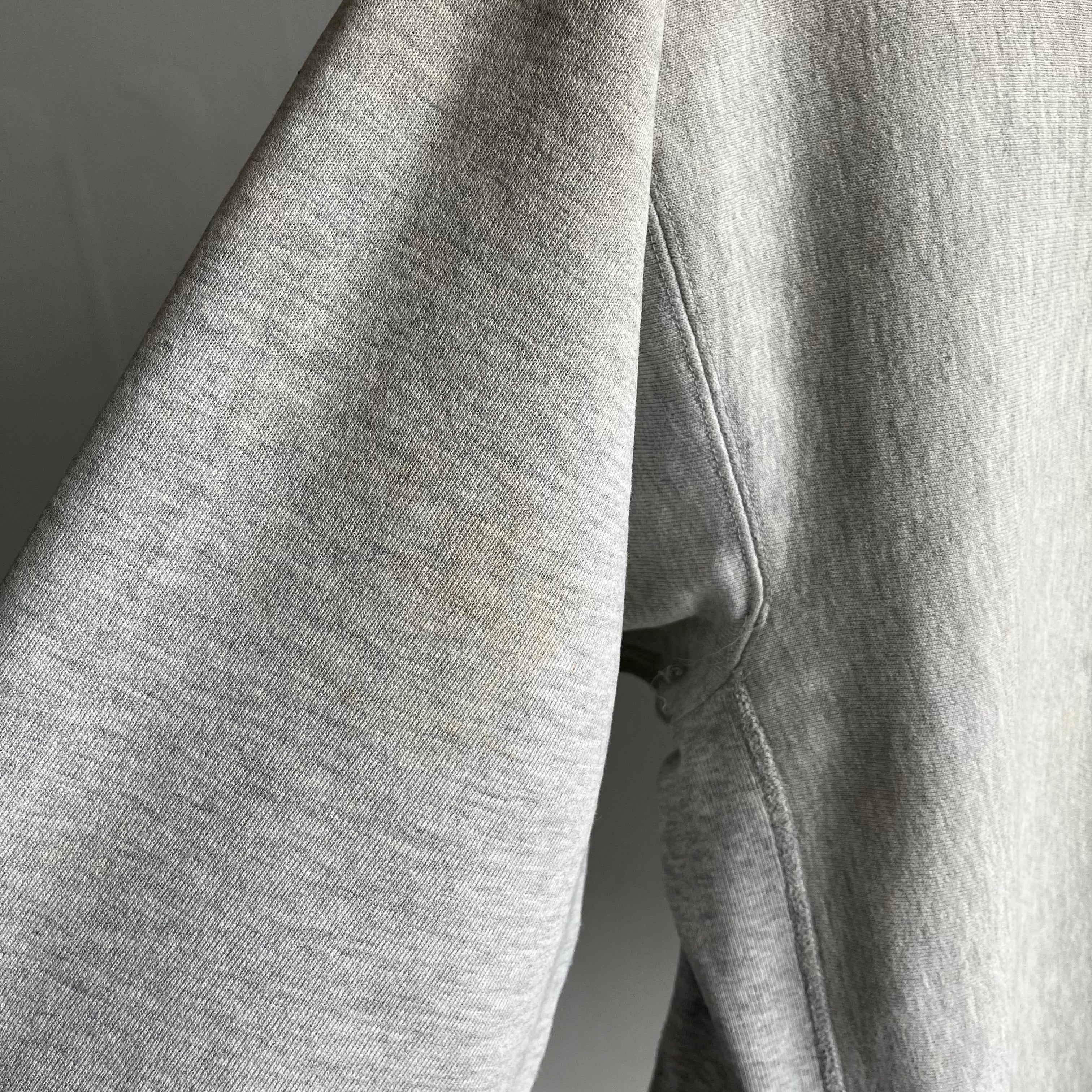 1980s Thrashed Beyond Champion Brand Reverse Weave Sweatshirt