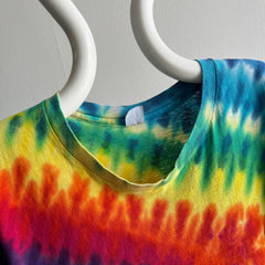 1980s DIY Tie Dye Cotton T-Shirt by Hanes