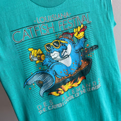 1980s Louisana Catfish Festival Muscle Tank - The Graphic!!