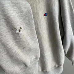 1980s Thrashed Beyond Champion Brand Reverse Weave Sweatshirt