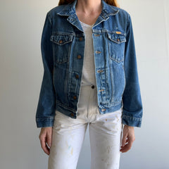 1980s Super Rad Perfectly Worn Rustler Denim Jean Jacket - !!!