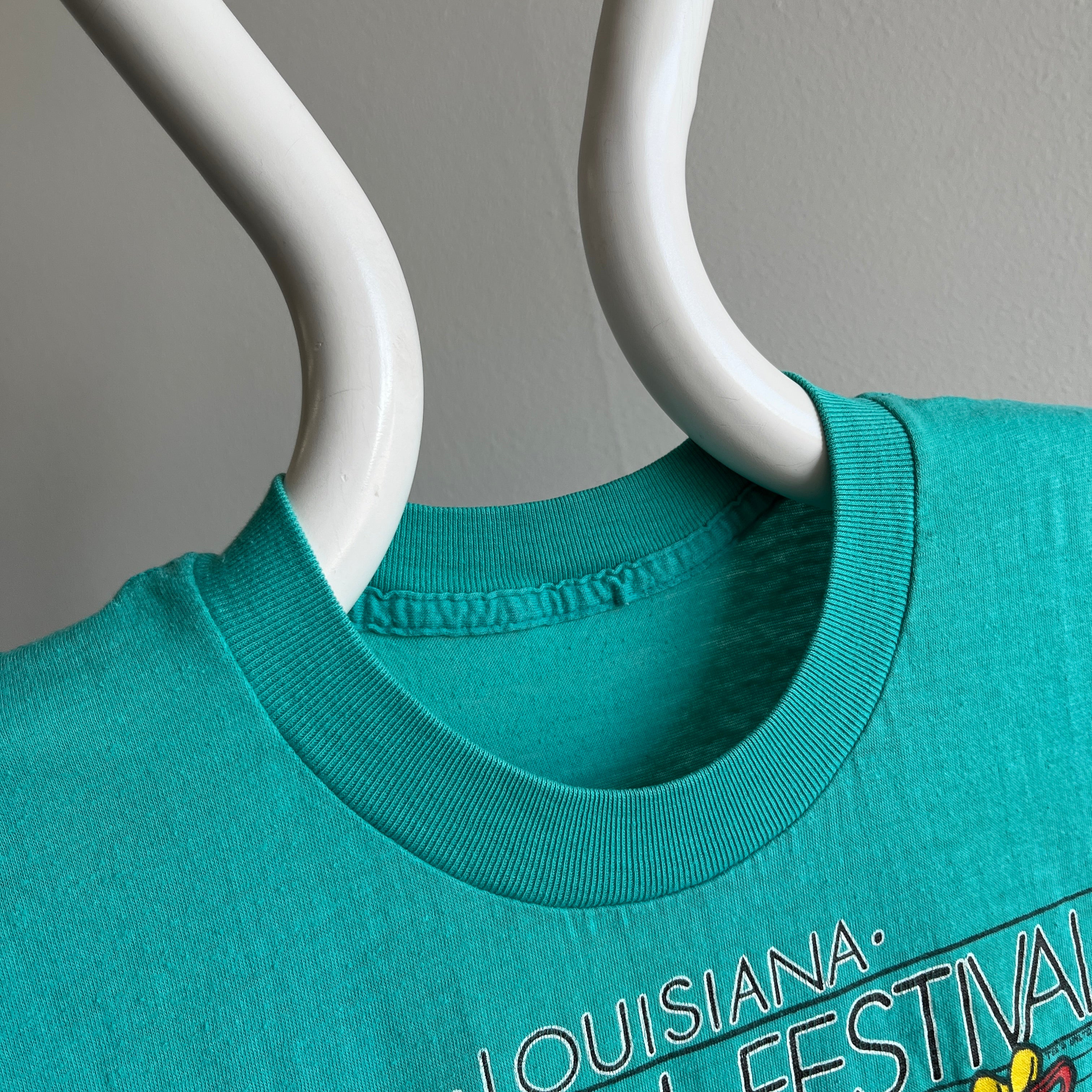 1980s Louisana Catfish Festival Muscle Tank - The Graphic!!