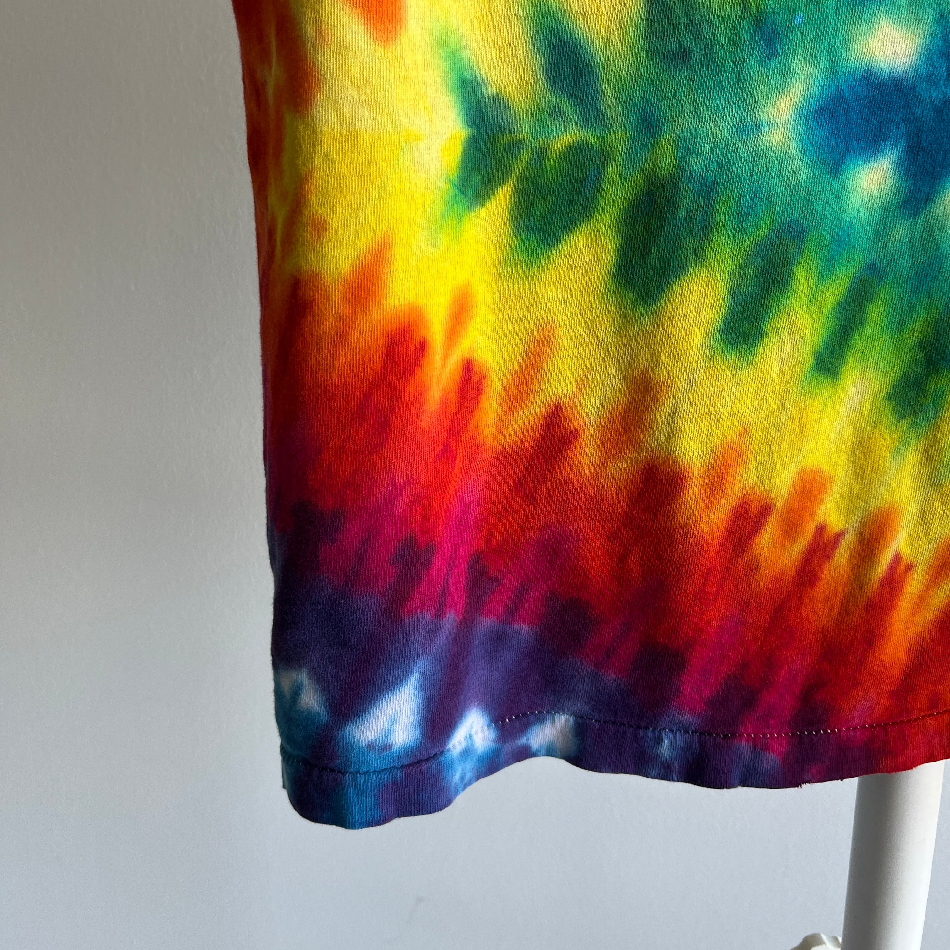 1980s DIY Tie Dye Cotton T-Shirt by Hanes