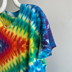 1980s DIY Tie Dye Cotton T-Shirt by Hanes