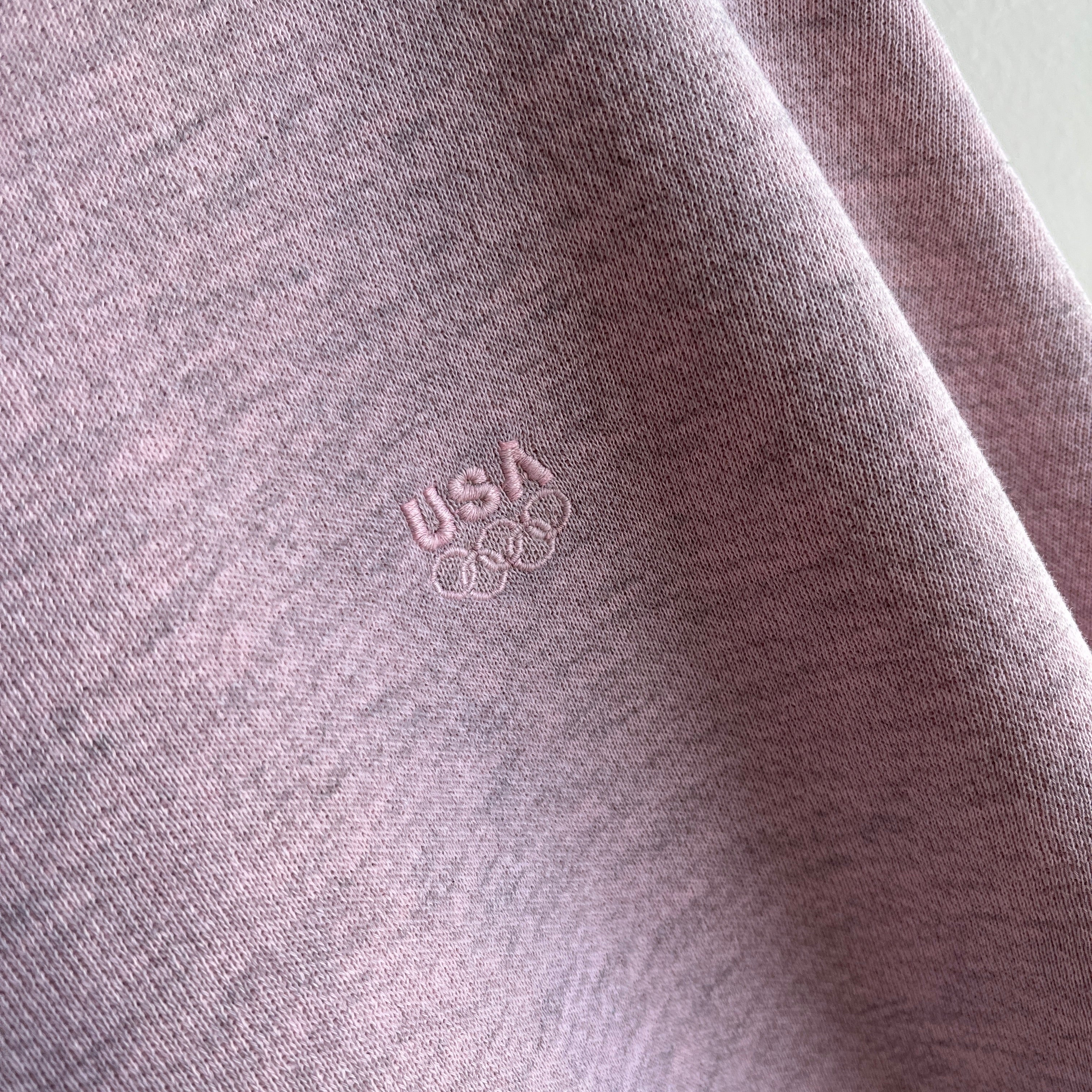 1990s Heather Pink Sweatshirt by USA Olympic