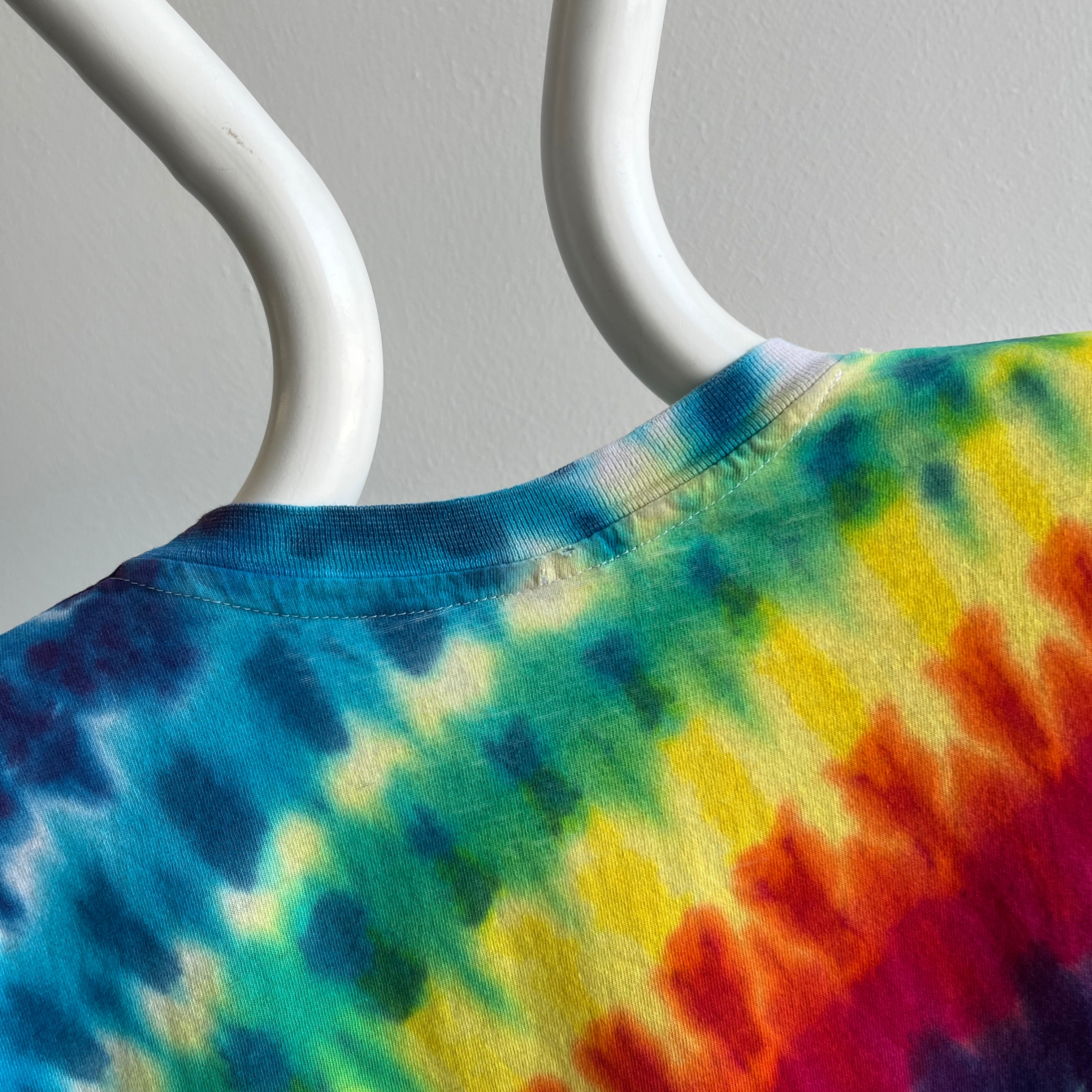 1980s DIY Tie Dye Cotton T-Shirt by Hanes