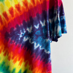 1980s DIY Tie Dye Cotton T-Shirt by Hanes