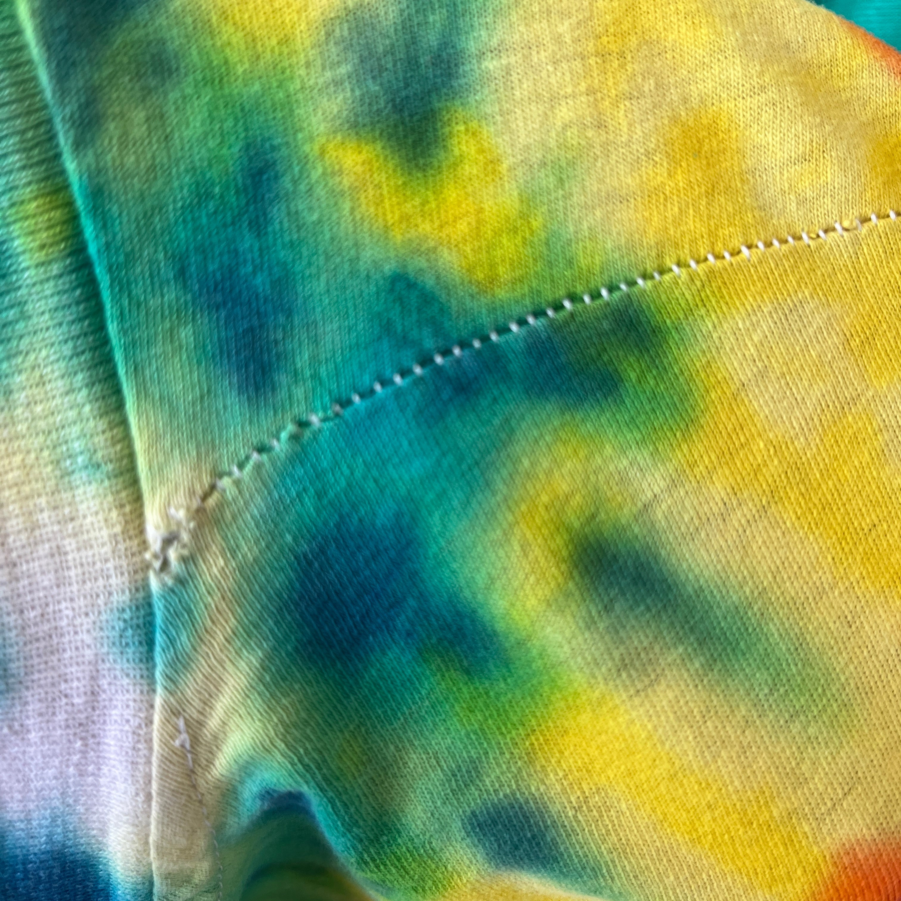 1980s DIY Tie Dye Cotton T-Shirt by Hanes