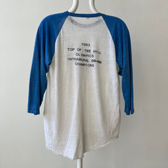 1983 Michelson King Of The Hill Champions Baseball T Shirt