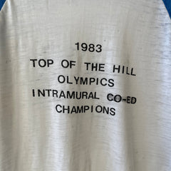 1983 Michelson King Of The Hill Champions Baseball T Shirt