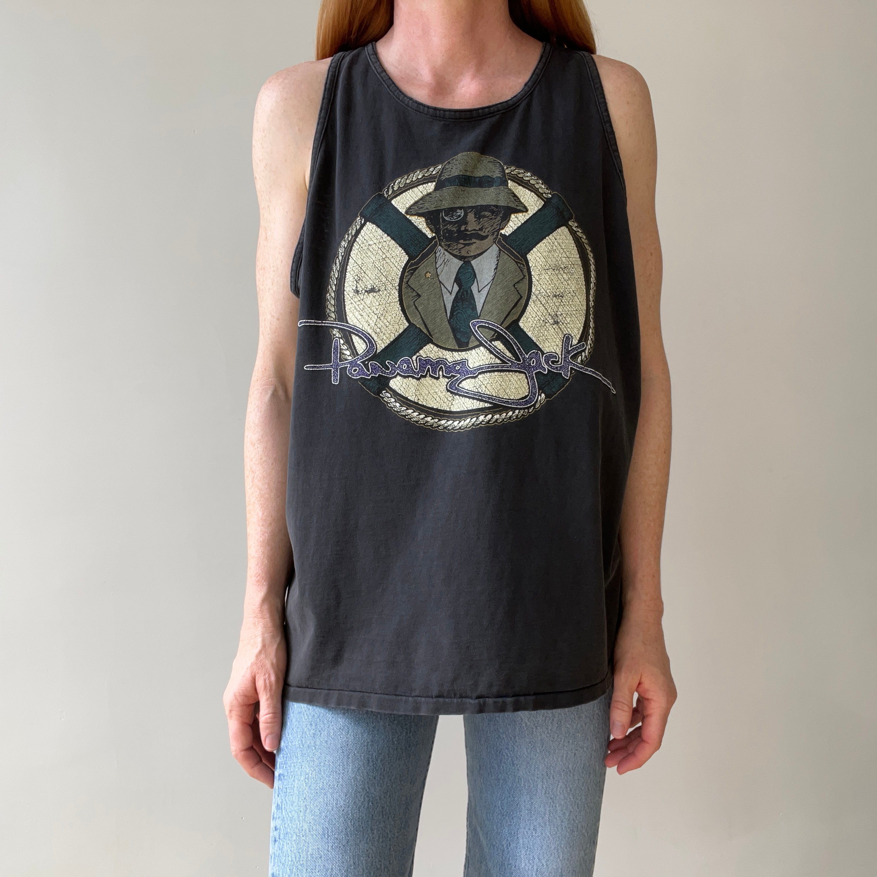 1980s Panama Jack Tank Top