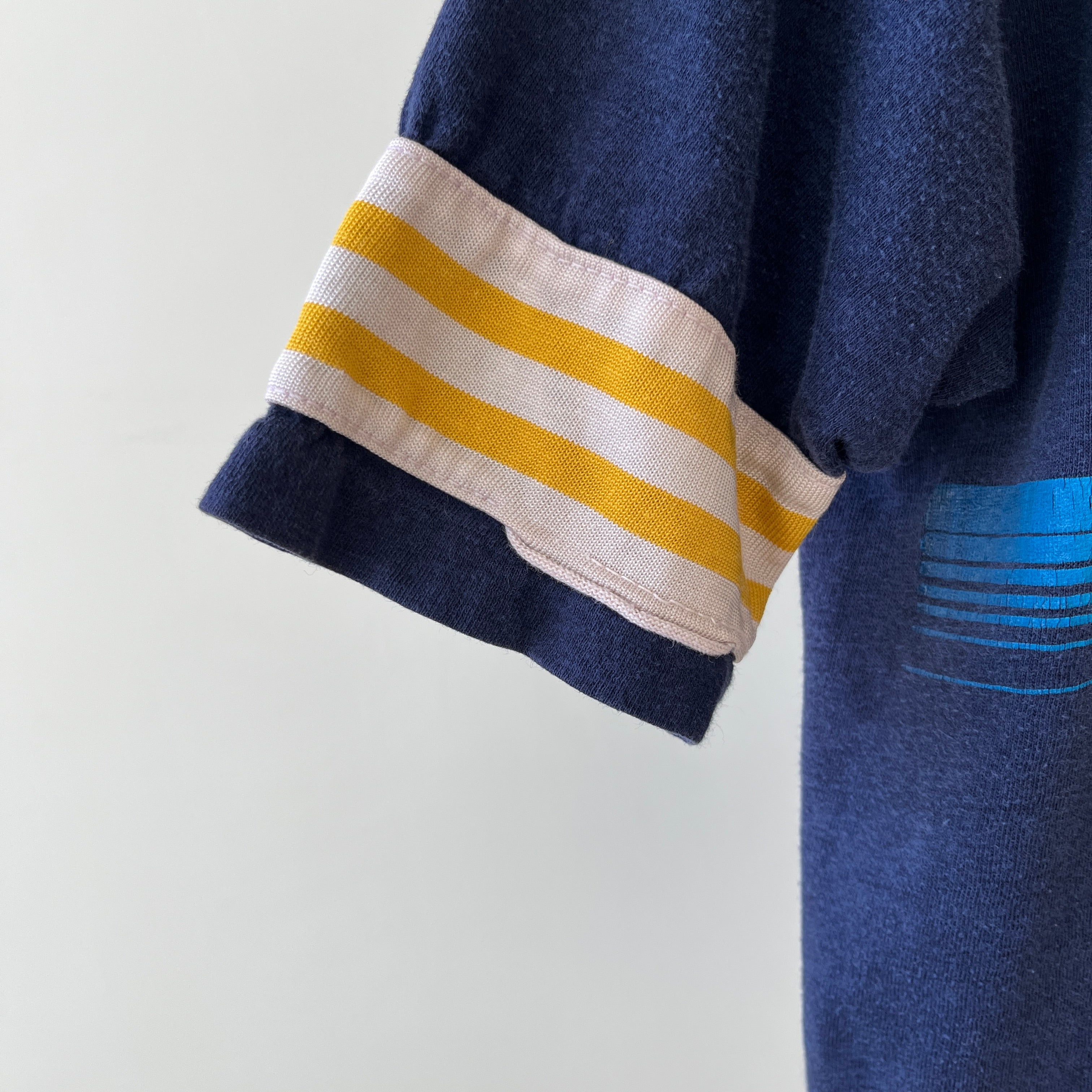 1978 Breckenridge Skier Football Style T Shirt