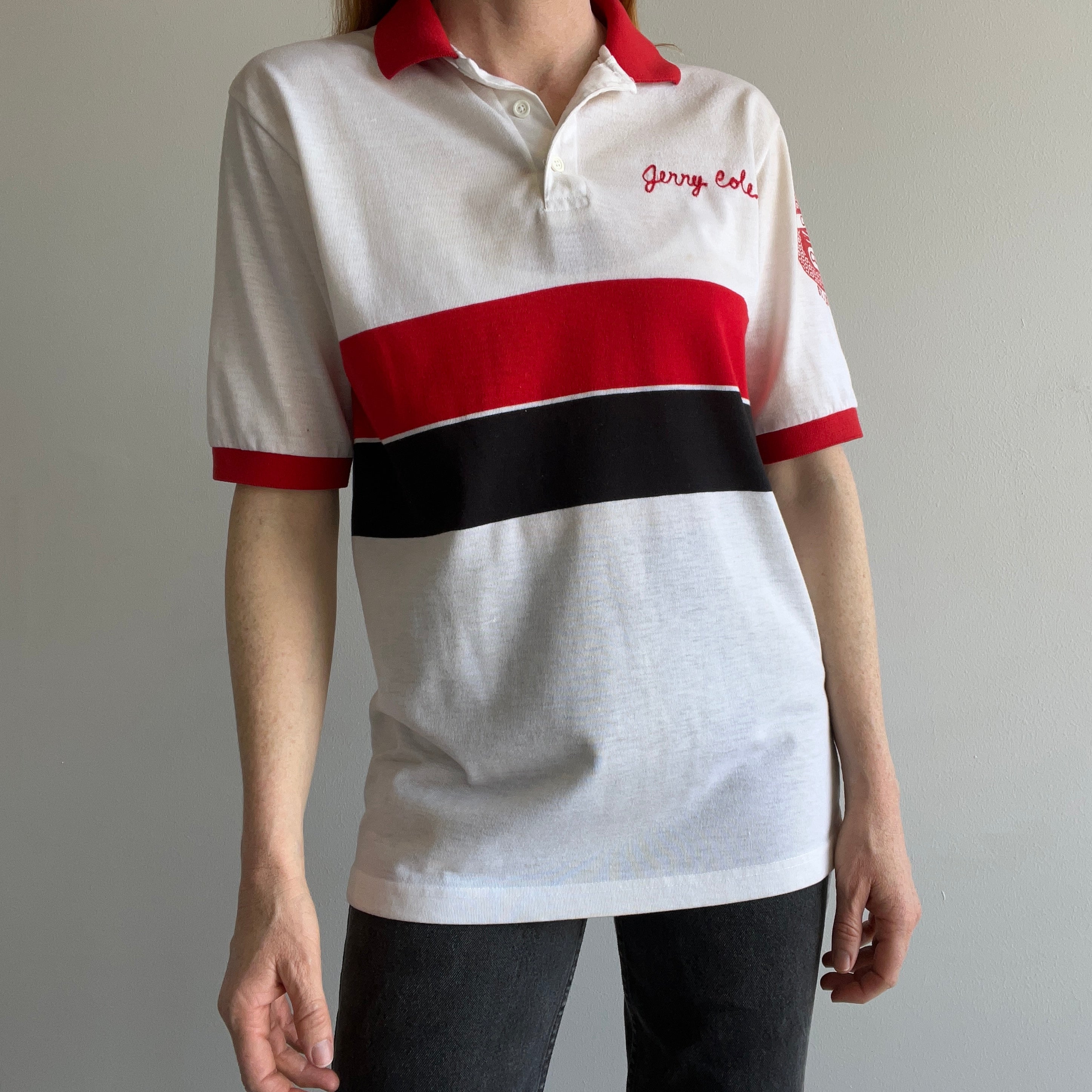 1970s Jerry Cole's Par or Better Golf Club St. Louis, MO Polo Shirt - WOAH