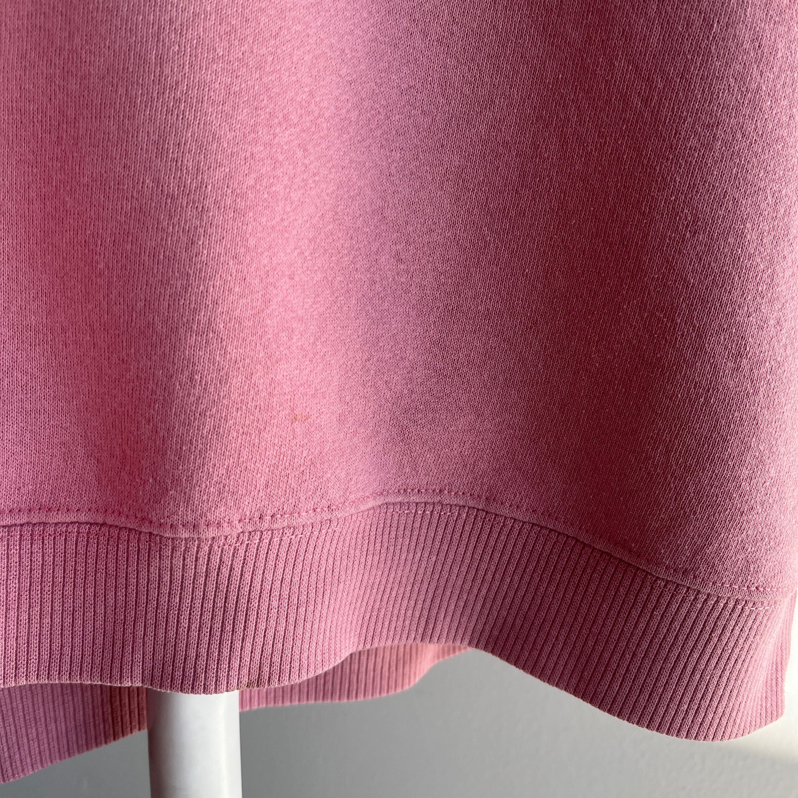 1980s Mauve/Aka Dusty Rose/Aka Bridal Party Dress Pink Sweatshirt