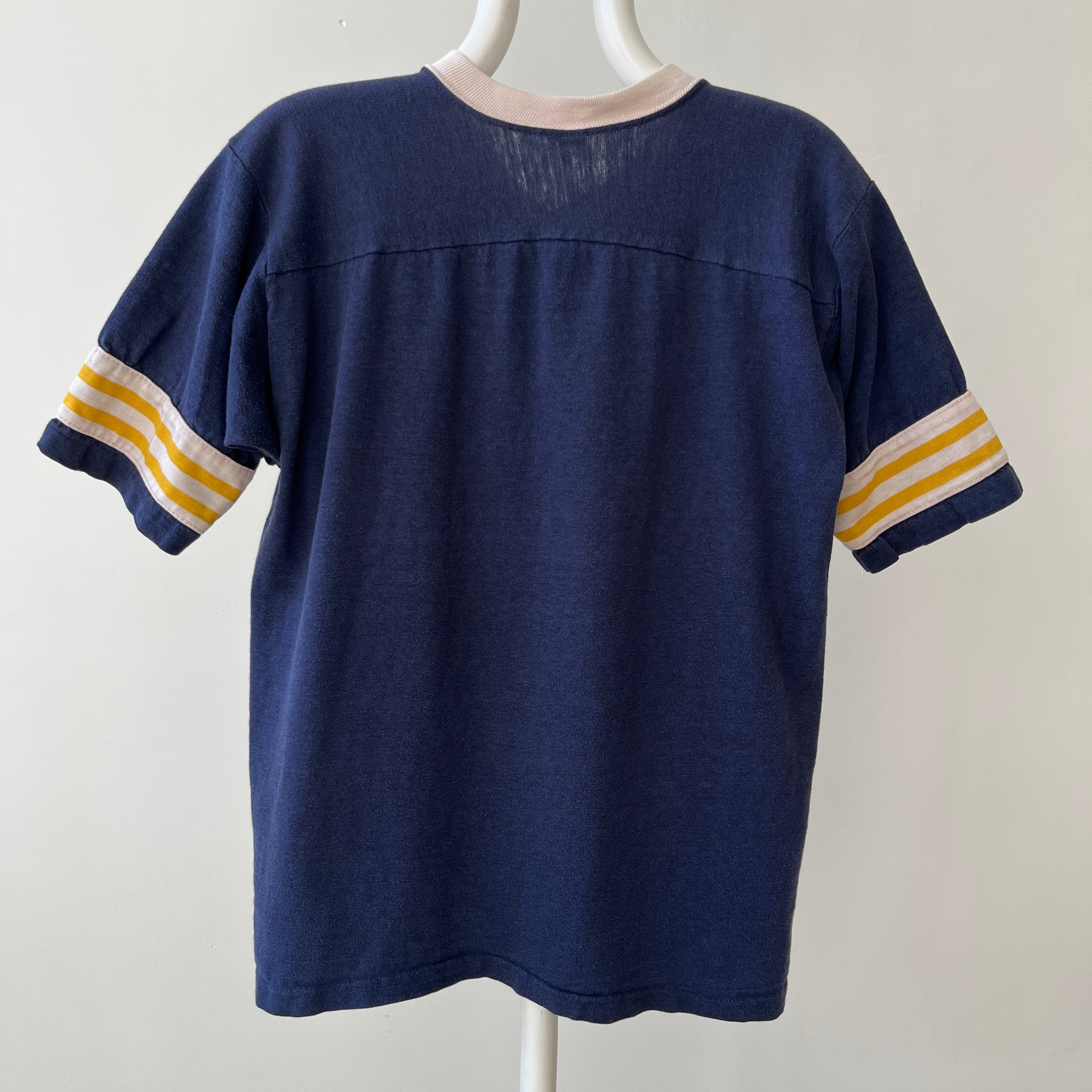 1978 Breckenridge Skier Football Style T Shirt