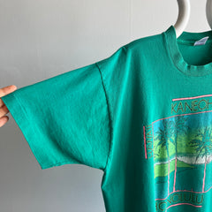 1980/90s Kaneohe Bay Hawaii Tourist T-Shirt - Perfectly Worn