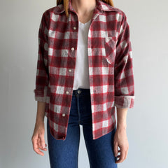 1970s Northway Lightweight Cotton Flannel - USA Made