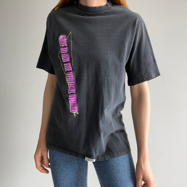 1980s Killington "Dare To Air The Vertical World" Crazy Shirt Hawaii T-Shirt