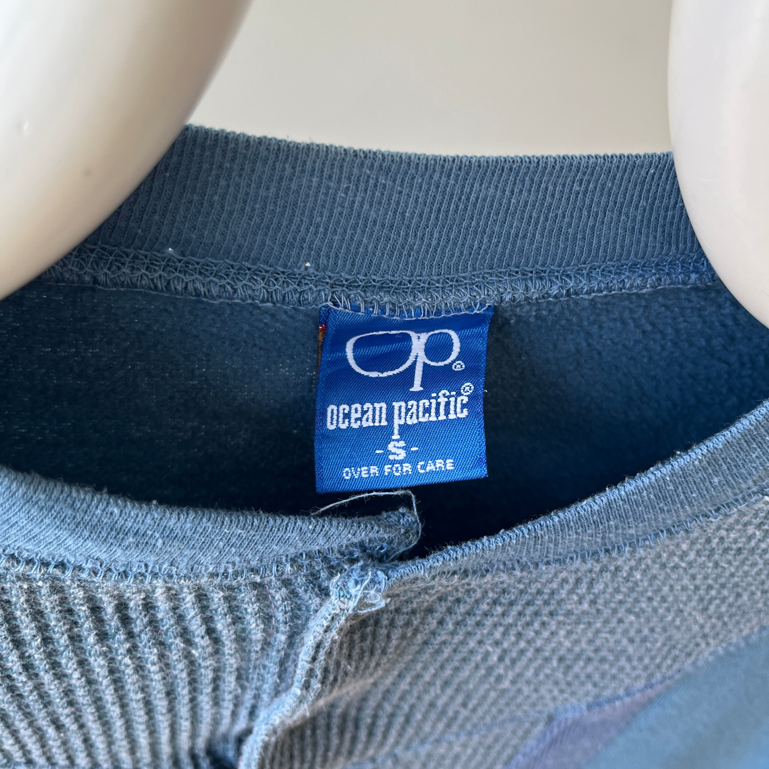 1980s Ocean Pacific Thermal/Sweatshirt - Personal Collection Piece