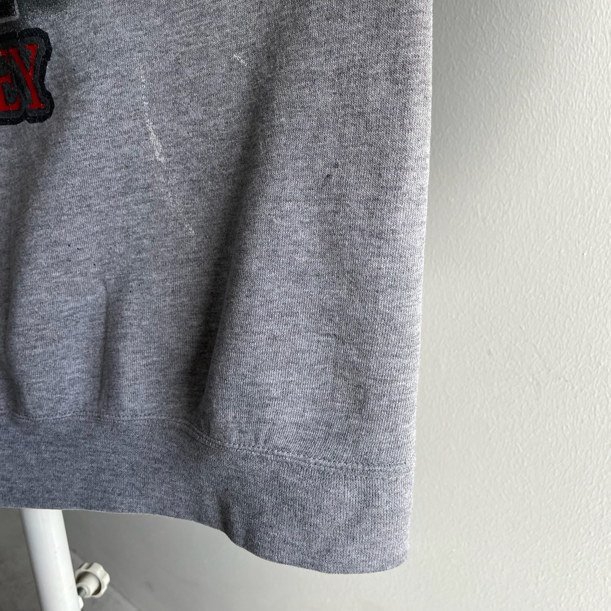 1990s Mickey Paint Stained Sweatshirt