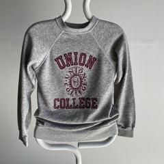 Sweat-shirt Union College des années 1980 par Artex