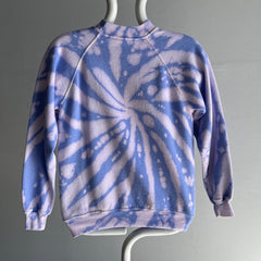 Sweat-shirt tie-dye Laurel des années 1980