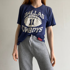 1980s Super Thin and Slouchy Dallas Cowboys Football T-Shirt by Rawlings
