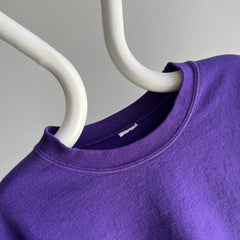 Sweat-shirt violet vierge des années 1990