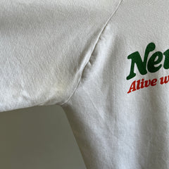 Sweat-shirt Newport Alive with Pleasure des années 1980 par Screenstars