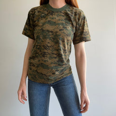 T-shirt camouflage numérique des années 1980/90