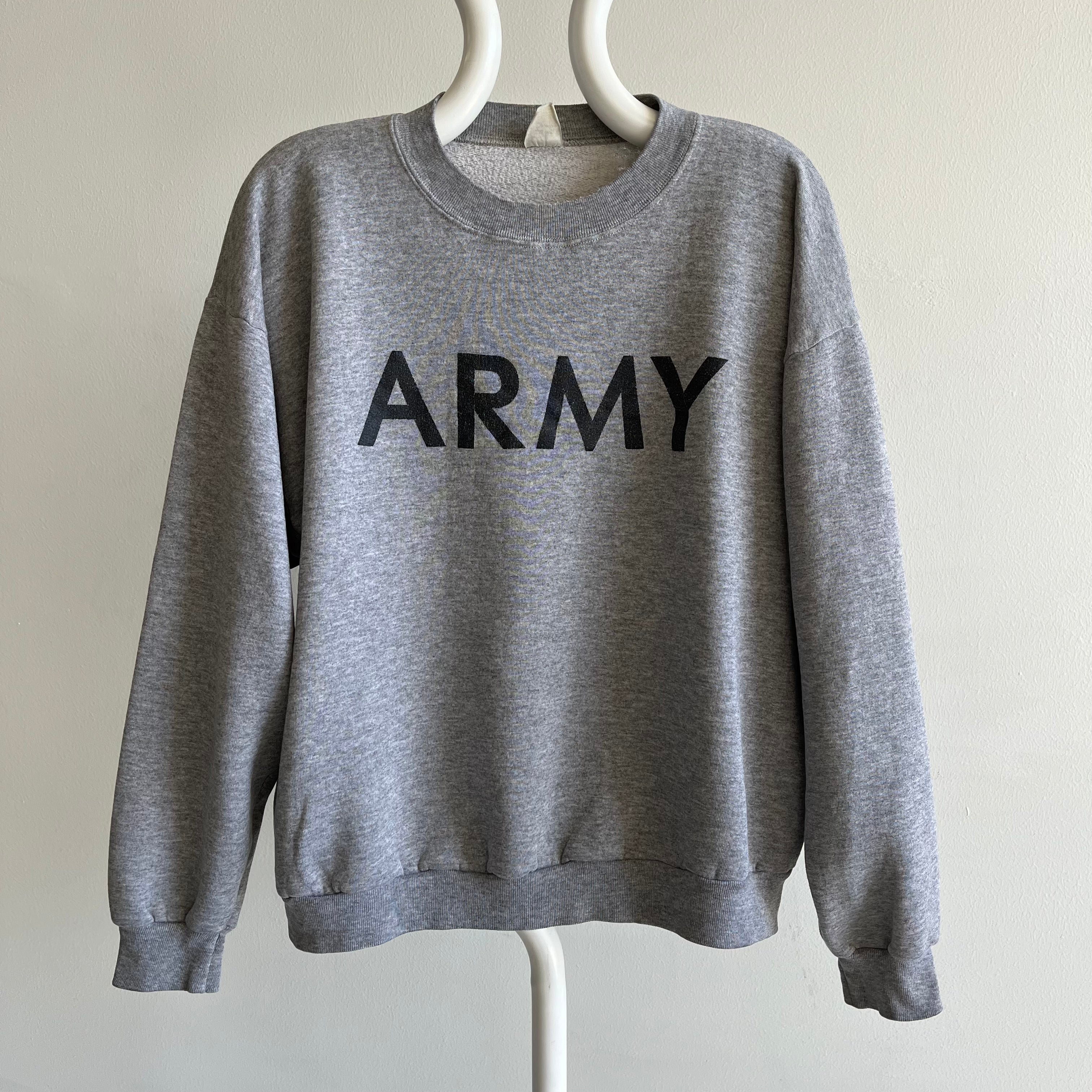 Sweat-shirt de l'armée des années 1990