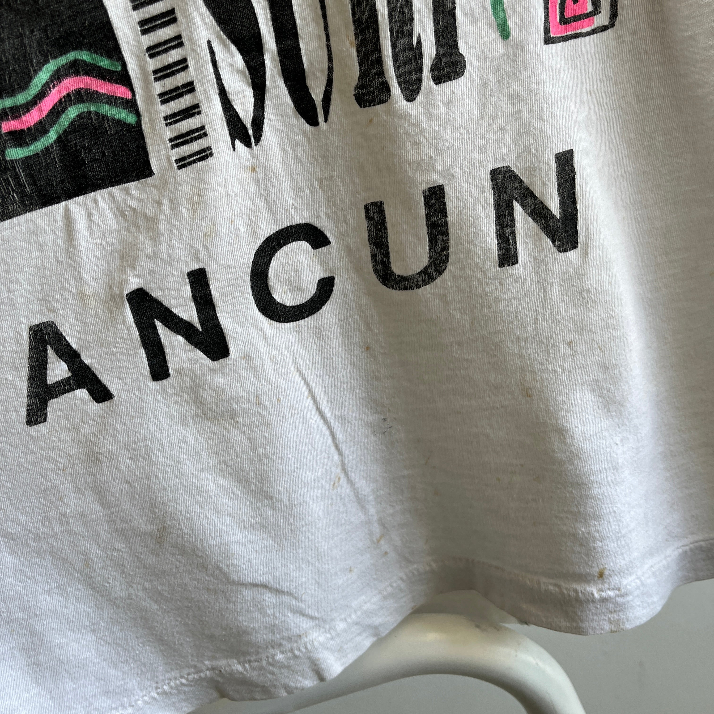 1980s Cancun Soft and Slouchy Tourist T-Shirt