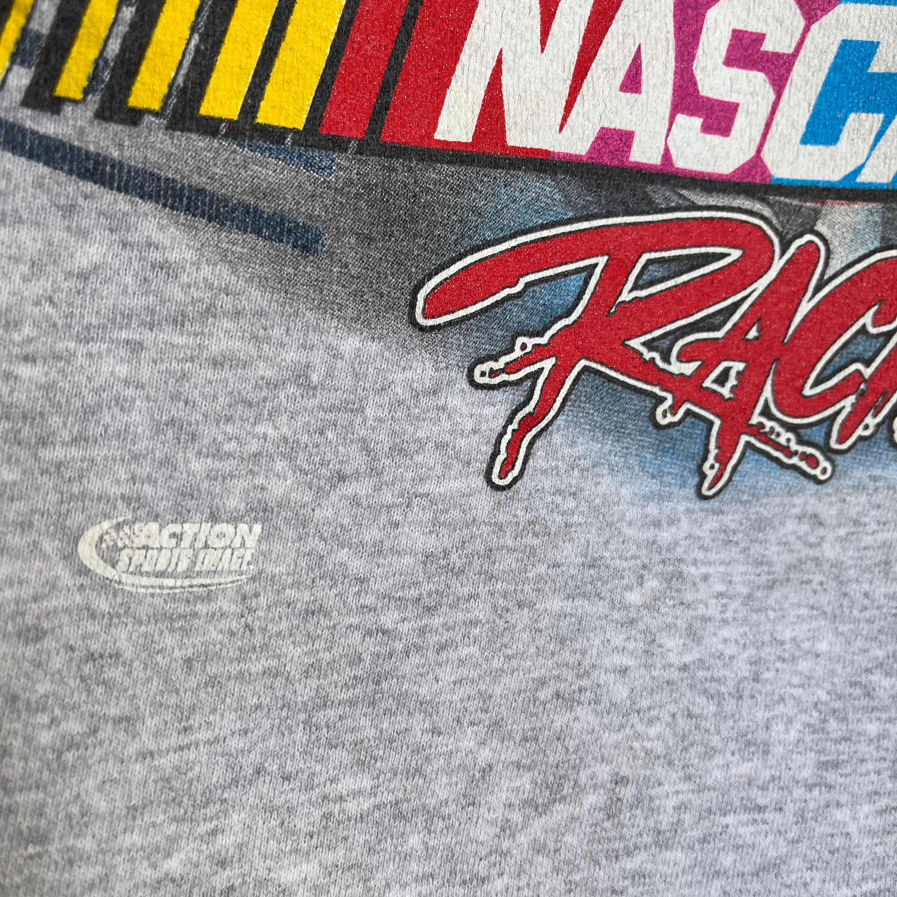 1990s NASCAR Front and Back Mostly Cotton Sweatshirt