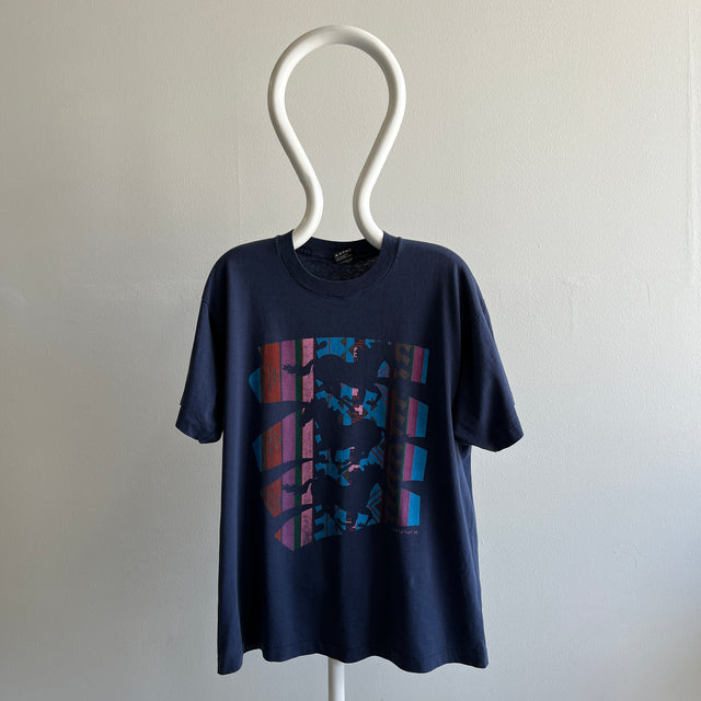1993 Horses Running Single Stitch T-Shirt