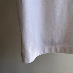 GG 1980s Soft White Collared T-Shirt