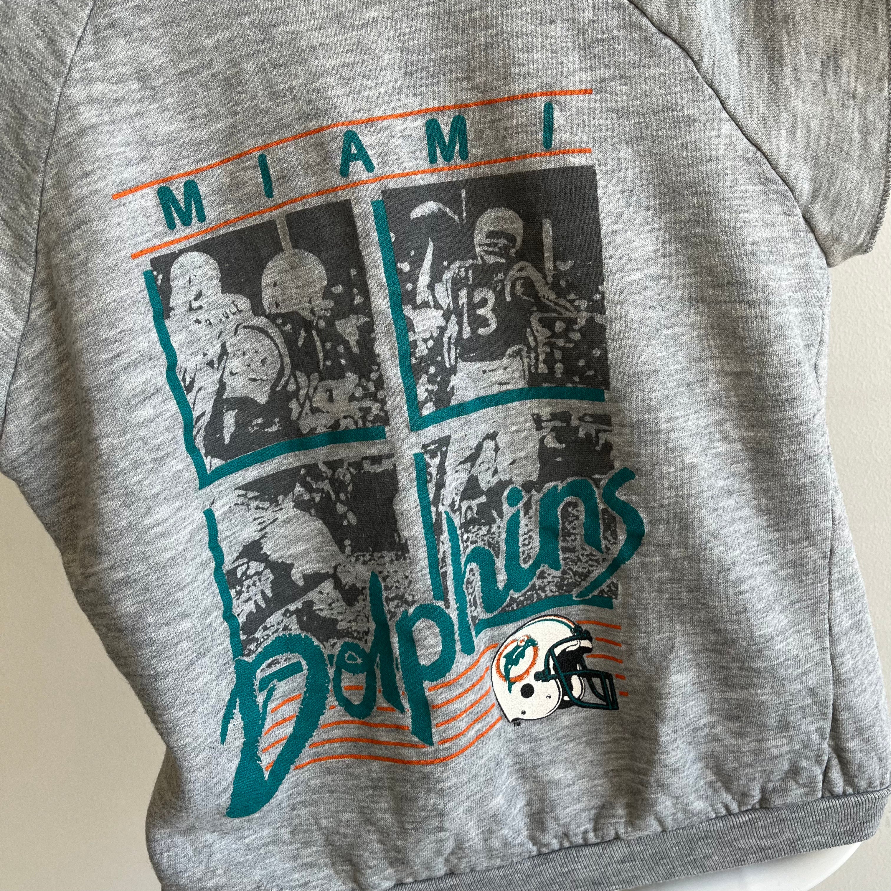 Échauffement des Dolphins de Miami des années 1980