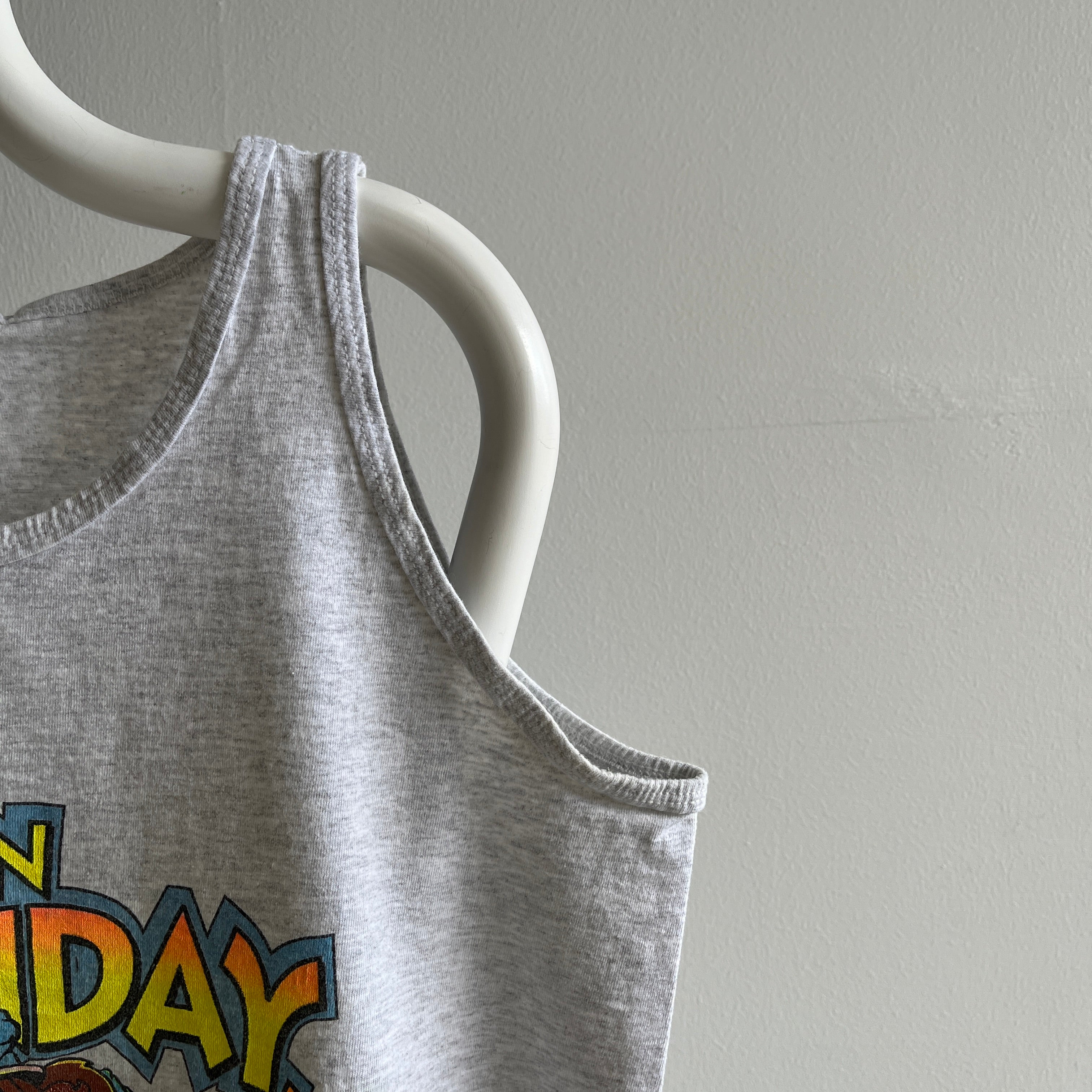 1994 IT's Been Monday All Week - Rad Graphic Cotton Tank Top