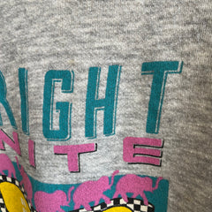 Sweat-shirt Bright Nite Cafe des années 1980