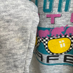 1980s Bright Nite Cafe Sweatshirt