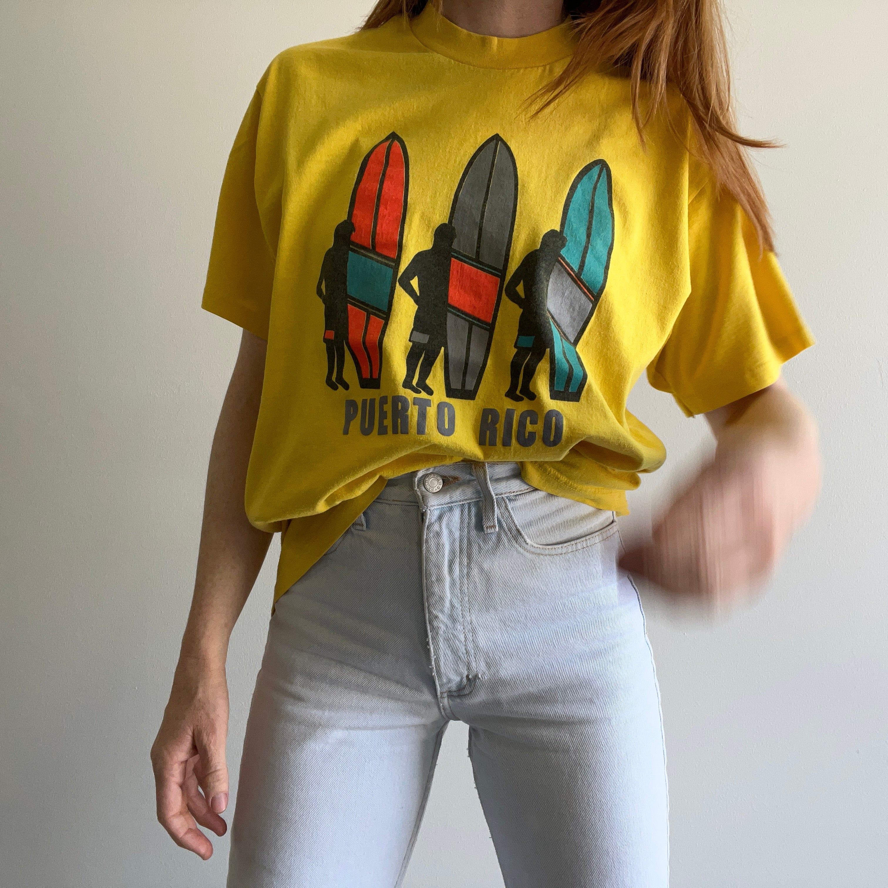 1980s Puerto Rico Tourist T-Shirt by Stedman