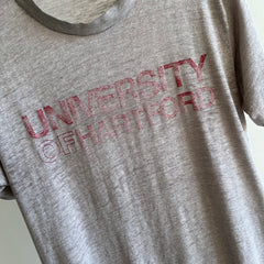 T-shirt Paperthin de l'Université de Hartford des années 1980 !!!!